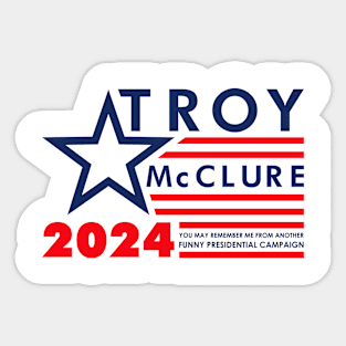 Troy McClure - 2024 Presidential Election Sticker